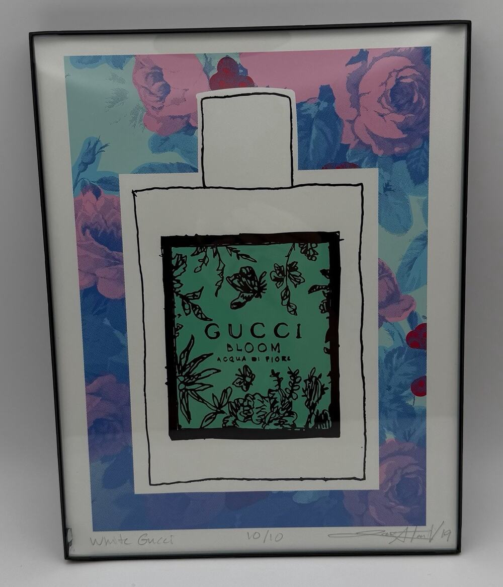 Gucci Art Print Signed Quin Stone 10/10 White Gucci 2019